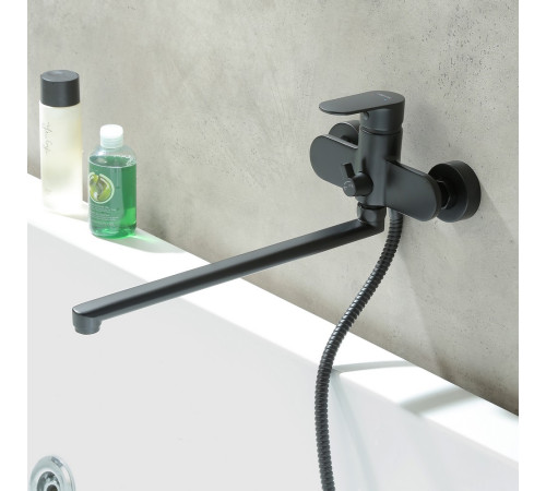 Набор смесителей 2 в 1 Aquanet Ника AQ1842MB/AQ2017MB AQ1833MB