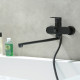 Набор смесителей 2 в 1 Aquanet Ника AQ1842MB/AQ2017MB AQ1833MB