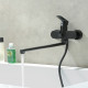 Набор смесителей 2 в 1 Aquanet Ника AQ1842MB/AQ2017MB AQ1833MB