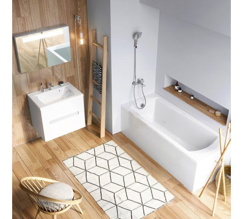 Ванна акриловая RAVAK Domino Plus 160х70 см C621R00000