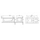 Ванна акриловая Jacob Delafon Sofa 150x70 см E6D300RU-00