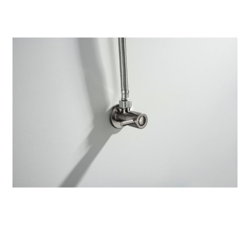 Угловой переходник Aquanet оружейная сталь AQ2451BGM