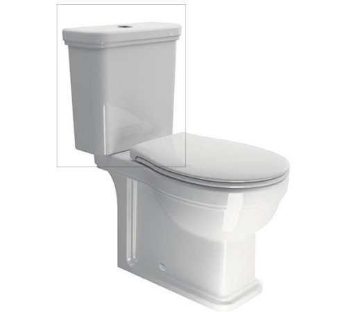 Бачок для унитаза Kerasan Classic напольный белый 878111