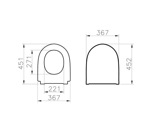 Сиденье для унитаза VitrA Nest с микролифтом 220-003R409