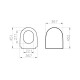 Сиденье для унитаза VitrA Nest с микролифтом 220-003R409