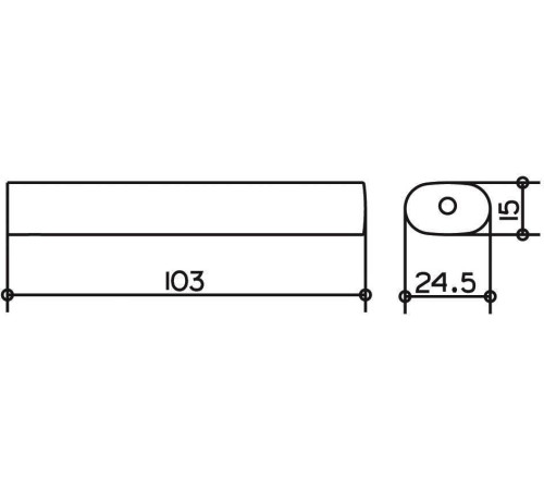 Держатель запасного рулона бумаги KEUCO EDITION 400 хром 11563010000