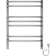 Полотенцесушитель электрический Aquatek Пандора П7 500х700 мм Quick Touch AQ EL RPC0770CH