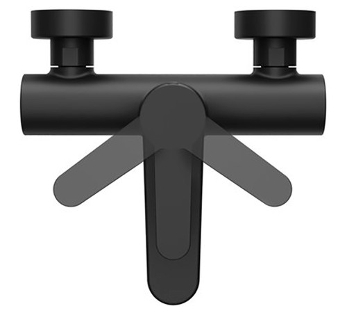 Смеситель для ванны RAVAK Puri PU 022.20/150 черный X070185