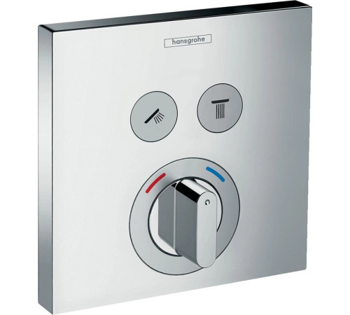 Комплект смесителя для ванны Hansgrohe ShowerSelect 15768000 + iBox 01800180 15768000S