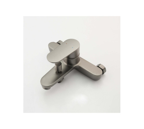 Смеситель для ванны Aquanet Ника оружейная сталь AQ1840BGM