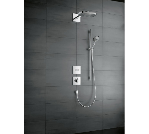 Комплект запорного и переключающего вентиля Hansgrohe ShowerSelect на 3 потребителя 15764000/01800180 15764000S