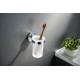 Стакан с держателем Aquanet Европа хром AQ4104CR