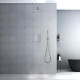 Душевой комплект 3 в 1 Aquanet Oberon 2 режима хром AQ1272CR