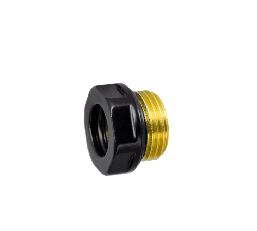 Резьбовое соединение Schlosser 1/2 O-ring черное 603000068 RAL 9005