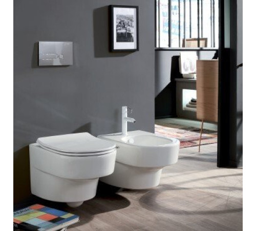 Чаша подвесного унитаза Jacob Delafon Odeon Rive Gauche 54х36 см EDR102-00