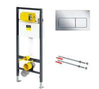 Комплект инсталляция Viega Prevista Dry 1120x490 мм крепления панель Visign for Life 5 8524.10 792824