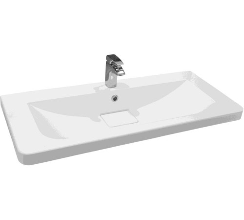 Тумба-умывальник с раковиной Aquaton Шерилл 105 1A2063K1SH010