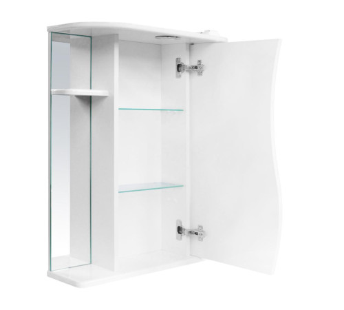Зеркало-шкаф Santek Лира 600х700х235 мм белый LRSAMR65018W1