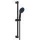 Душевой гарнитур GROHE Tempesta 110 со штангой 600 мм и шлангом 1750 мм матовый черный 261622433