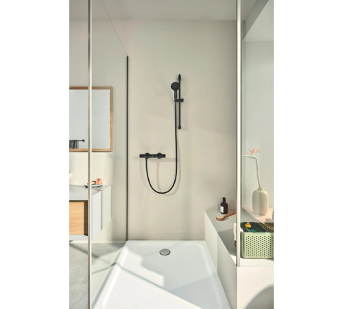 Душевой гарнитур GROHE Tempesta 110 со штангой 600 мм и шлангом 1750 мм матовый черный 261622433