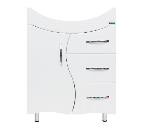 Тумба под раковину напольная Santek Лира 65 611х720х336 мм белая LRSACW65015F1