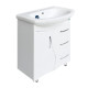 Тумба под раковину напольная Santek Лира 65 611х720х336 мм белая LRSACW65015F1