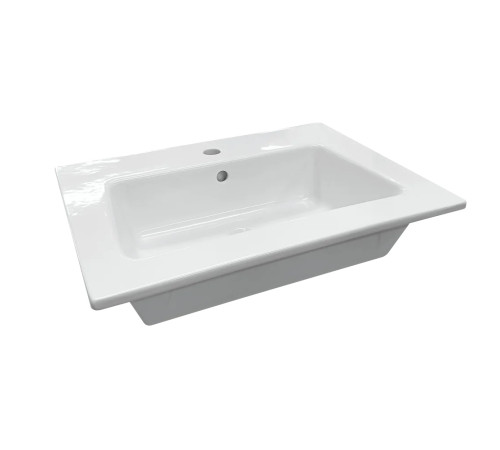 Умывальник мебельный Sanita Luxe Family 60 белый WB.FN/Family/60-C/WHT.G/S1