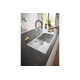 Кухонная мойка GROHE K700 90-S 86.4x46.4 см нержавеющая сталь 31580SD1