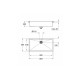 Кухонная мойка GROHE K700 90-S 86.4x46.4 см нержавеющая сталь 31580SD1