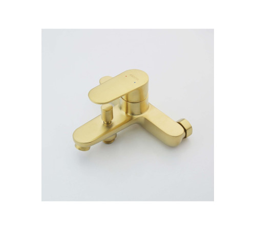 Смеситель для ванны Aquanet Ника шлифованное золото AQ1840BG