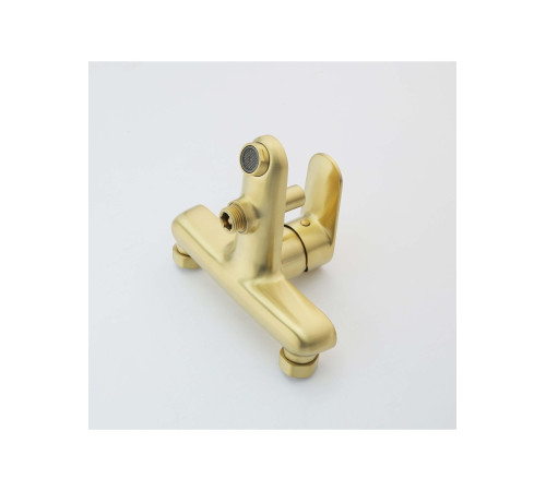 Смеситель для ванны Aquanet Ника шлифованное золото AQ1840BG