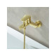Смеситель для ванны Aquanet Ника шлифованное золото AQ1840BG