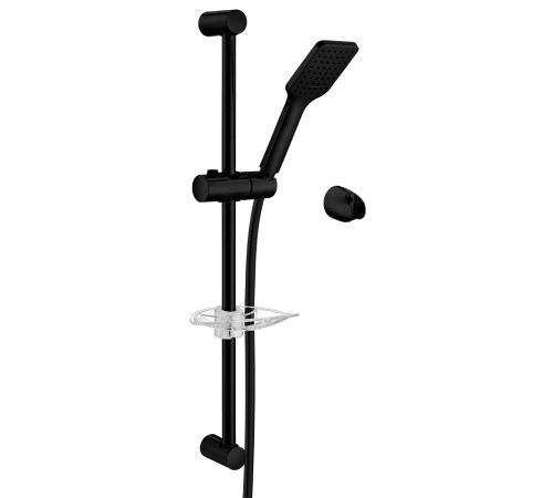 Душевой гарнитур TOPAZ TIERA 60 см матовый черный 102146029C1EX