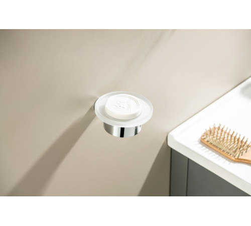 Мыльница с держателем Aquatek Lira хром AQ4403CR