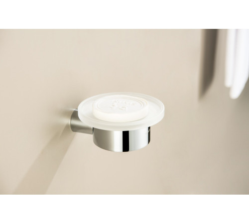 Мыльница с держателем Aquatek Lira хром AQ4403CR