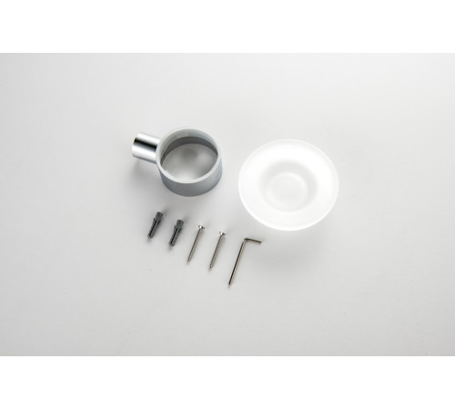 Мыльница с держателем Aquatek Lira хром AQ4403CR