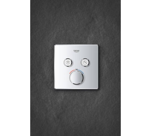 Термостат для душа GROHE Grohtherm SmartControl внешняя часть на 2 выхода хром 29124000