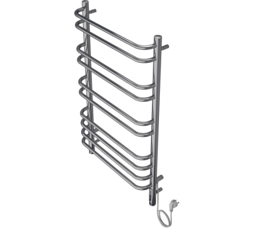 Полотенцесушитель электрический Aquatek Пандора П10 500х900 мм хром AQ EL RPC1090CH