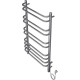 Полотенцесушитель электрический Aquatek Пандора П10 500х900 мм хром AQ EL RPC1090CH
