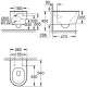 Унитаз подвесной GROHE Essence Ceramic PureGuard 3957100H