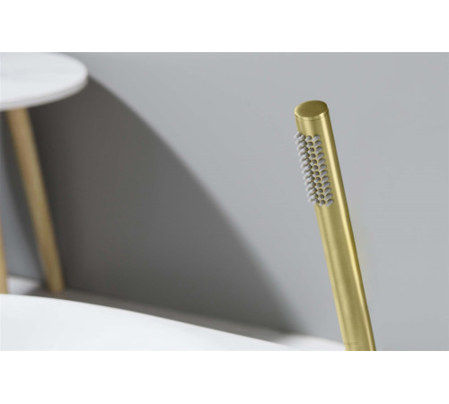 Ручной душ Aquatek Европа 1 режим шлифованное золото AQ2002BG