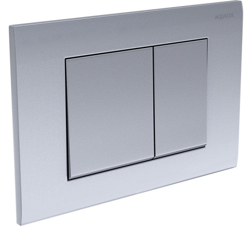 Панель смыва Aquatek Хром матовая квадратные клавиши KDI-0000011
