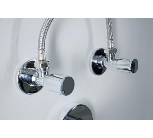 Вентиль угловой GROHE 1/2 x 3/8 для подключения смесителей хром 22039000