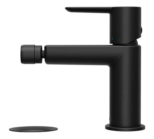 Смеситель для биде RAVAK Puri PU 055.20 с донным клапаном черный X070189