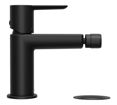 Смеситель для биде RAVAK Puri PU 055.20 с донным клапаном черный X070189