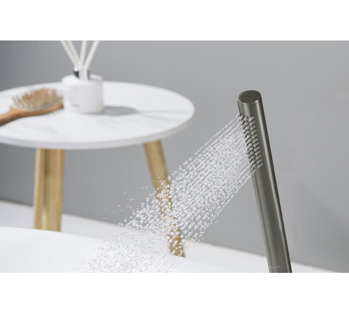 Ручной душ Aquanet Европа 1jet оружейная сталь AQ2002BGM