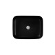 Раковина накладная Aquanet Вега 500x390x130 мм матовый черный AQ5515-MB