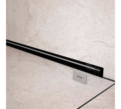 Дизайн-вставка для душевого лотка Viega Advantix Vario черная 736583