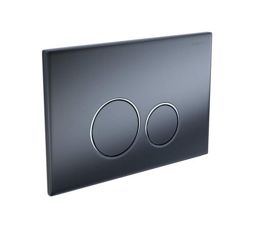 Панель смыва Tops Pneumo S круглые клавиши оружейная сталь матовая PNS-0000014