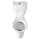 Унитаз-компакт Sanita Виктория белый сиденье полипропилен косой выпуск 1.P301.6.S00.00B.F